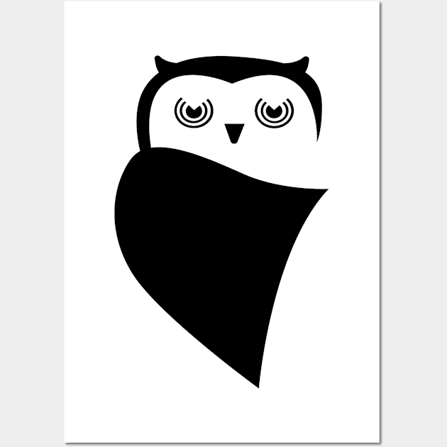 owl design Wall Art by FromBerlinGift